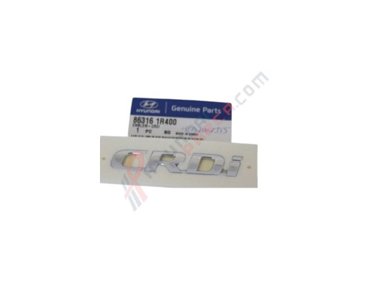 AMBLEM BLUE CRDI YAZISI 86316-1R400-HMC